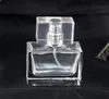 Flacon vaporisateur en verre 30ML Bouteille transparente vide Atomiseur de parfum rechargeable Or Argent SN518