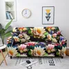 Tampa de cadeira capa de sofá floral para sala de estar de flor Pássaro de flores elástico elástico Protetor com tudo incluído 1/2/3/4 de lugares