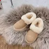 2022 MINI SNOW BUT GOTKOTY SKÓRY BUTY Strażne buty Plush Furt Classic Fashion Women's Keep US4-Us12 Factory Hot