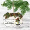 Sublimacja pusta ornament świąteczny Benelux dwustronny wisiorek Xmas Tree wiszący tag wakacje dekoracja