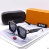Designer Sonnenbrille für Frau Heiße Millionäre Männer Sonnenbrille Vollerfrist Vintage Design Millionär 1,1 Mann Sonnenbrille aus Schwarz in Italien Damen Brillen mit Box