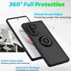 Armor Silicon Cases For Huawei Nova 10 Y90 Y70 Plus Honor 70 HONOR X40 GT Case Ring Stand Hard Cover