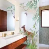 Window Stickers Forest Park Tree Pattern Electrostatic Frosted Glass Sticker Opaque Bathroom Door Film Toilet Privacy Pvc