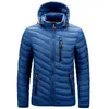 Jackets masculinos 2022 Luz de inverno parka parka masculino à prova d'água, masculino, mais tamanho 6xl casaco outono outono casual casual casual jaquetas de parkas masculino g221013