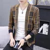 Men's Sweaters Top Grade Autumn Winter Designer Fashion Knit Cardigans Sweater Men Casual Elegant Coats Clothes H126