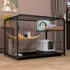 Cat Carriers 148cm Cage Villa Super Free Space Square Tube Wholesale Three-Tier Litter Luxury Climbing Frame