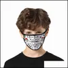 Designer Masks Merry Christmas Face Masks Printing Breathing Mascarillas Washable Fashion Pm 2 5 Protective Mascherine Reusable Clot Dh8Vy