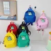 Cartoon Cute Dinosaur Plecak nylon lekki przedszkole Wczesna edukacja chłopcy i dziewczęta plecak 211025