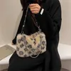 Sac de designer s Hiver chaud en peluche sac à bandoulière femme de luxe designer moelleux fausse fourrure bandoulière pour femmes sacs à main et boursesEGG5