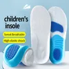 Plantillas ortopédicas de espuma viscoelástica para niños, cómodas zapatillas deportivas para correr, plantilla para arco para fascitis Plantar, soporte para el cuidado de los pies