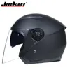 Casques de cyclisme Casque de moto face ouverte capacete para motocicta cascos para moto racing Jiekai moto casques vintage avec double ns L221014