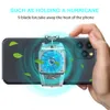 Universal Mini Mobiltelefon Kylfläkt Radiator Turbo Hurricane Game Cooler mobiltelefon Cool kylfläns för iPhone/Samsung/Xiaomi
