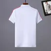 2022 Tasarımcı Marka Polo Gömlek Erkekler Lüks T Shirtler Polos Çiçek Nakamı High Street Ünlü Baskı Erkekler Poloshirts#JWQ70