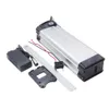 Kasen Etrike Silver Fish Battery Pack 48V 15Ah 16Ah 17.5Ah 500W 750W with Charger for Fat Tire Electric Bicycle