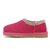 Laarzen Australië Enkel Snowboot Dames heren Klassiek Merk Botkle Winter Slippers Zwart Kastanjebruin Donkerblauw Roos Rood Tasman Schoenen Taille uggity Geavanceerd ontwerp 975ess