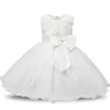 Sukienka księżniczka Flower Girl Dress Tutu Wedding Birthday Party Sukienki dla dziewcząt kostium świąteczny