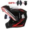 Bisiklet kaskları 2021 Profesyonel yarış motosiklet kask modüler çift ns motosiklet kaskı tam yüz güvenli kasklar casco capacete casque moto l221014