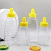 Storage Bottles 1PCS Transparent Honey Bottle Liquid Food Sharp Spout Packaging Portable Jar