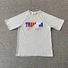 Camisetas masculinas Trapstar Calções de algodão com cordão Casual 2023 Homens e mulheres Calças de verão de qualidade ao ar livre Lazer Tendência Moda