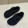 Австралийская дизайнерская мех бостон Birkin Scuff Slippers для женщин шерсти засоры пробковые скольз