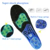 Laufen Sport Einlegesohlen Für Schuhe Super Schock-Absorbierende Orthopädische Einlegesohle Silikon Arch Support Fuß Schmerzen Lindern Pad Einsätze