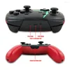 Controladores de jogo Wireless Pro Controller compatível com Bluetooth Gamepad Joystick remoto para controle de console de interruptor