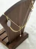 Jewelry Pouches Pendant Ring Display Holder Tray Black Walnut Solid Wood Stand