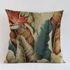 Oreiller afrique plante tropicale feuille de bananier housse de coussin décor canapé chaise décoration de mariage pour la maison cadeau Gfit