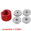 1.375x24 ou 1-3/16x24 Cone Defletor de Alumínio Copos Guia Fixação de Broca Gabarito para kits Híbridos de Captura de Óleo de carro MST