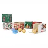 Gift Wrap Christmas Gifts Candy Box 7cm Square Boxes Christmas Day Advent Calendar 1-24 Packing Paper BoxT2I52783-6