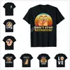 Men's T Shirts Don't Stop Retrieving Retro Golden Retriever Dog T-Shirt Cotton Men Women Hip Hop For Gift Size XS-5XL