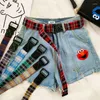 B￤lten 7 Styles Canvas for Women Men Punk Designer Belt Ladies Stripe midjeband Jeans Trouser Black Female Harajuku Midjeband