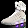 Lamelo schoenen 2023lamelo schoenen laarzen igxx 1989 verlichte sneakers led mag schoenen voor mannen luchtschoenen USB opladen terug naar de toekomstige straat 221107