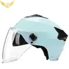 Cycling Helmets AD Ectric Vehic Helmet Men Women Half Helmet Sun Protection Safety Tail Light Summer Hat Lightweight Helmet 2022 Hot Sa L221014