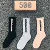 Mens Socks Fashion 500 Style Crew Male Street Hip Hop Match Tidal Youth Men and Women Plus Size 3 PairsBox 221017