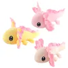 Peluche Axolotl de 35cm, poupée de dessin animé mignon, jouets d'oreiller, vente en gros d'usine