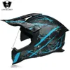 Fahrradhelme Motocross-Helme Off-Road-Motorrad Motocicta Capacete Casco Crosshelm Motorradhelm Integralhelm Visier L221014