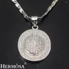 Pendant Necklaces Hermosa 4mm Pendants Oval Shaped Design Necklace For Women Grace Gift Fashion Ladies Jewelry