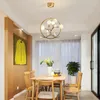 Lampes suspendues lumière nordique moderne Simple salle à manger chambre vêtements chapeau lampe créative porche couloir ménage Led