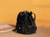 Top Tier Mirror Quality Digner Mulheres Pequena Mochila Caviar Preto Acolchoado Flap Bags Clássico Alça Dupla Corrente Ombro Caixa De Ouro Bolsa De Embreagem De Couro Real8SXR