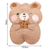 Decorative Objects Figurines Cartoon Plush Bear Hot Water Bottle Water Filling Teddy Velvet Small Portable Student Hand Warmer Cute Warm Water Bag 1pcs Y2210