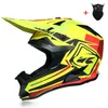 Casques de cyclisme Casque de motocross léger professionnel ATV Off-Road Downhill Cross Capacete Da Motocicta Cascos DOT Approved L221014