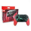 Gamecontrollers Bluetooth-compatibele draadloze Pro-controller Gamepad Joystick-afstandsbediening voor schakelaarconsolebediening