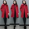 Kadın Kürk Moda Koyun Kesme Parçacık Kaşmir Mink Imitation Coat Kadın 2022 Sonbahar Kış Tek Parçası Kadın Palto