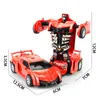 Déformation Voiture Jouets Automatique Transformer Robot En Plastique Modèle Drôle Diecasts Garçons Incroyable Cadeaux Enfant Jouet D9