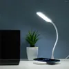 Lampy stołowe Dimmowalne lampy LED Pokój odczytu Light Light 10W bezprzewodowa ładowarka