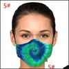 Designer Masks Ornament Printed Reusable Respirators Washable Fashion Face Masks Retractable Mascarilla Custom Cycling Breathable Ad Dheoj