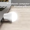 Luzes noturnas USB LED Protection Reading Decor Lâmpada de plugue leve pequena luz noturna computador móvel carregamento de mini lâmpadas de livro para