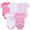 Body pour bébés filles, manches courtes, salopette en coton, vêtements pour nourrissons, garçons nés, Roupas de bebe, tenue 220426