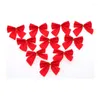 Christmas Decorations 12 Pcs Year Xmas Ornaments For Home Bow Tie Merry Tree Pendant Navidad 2022 Gift